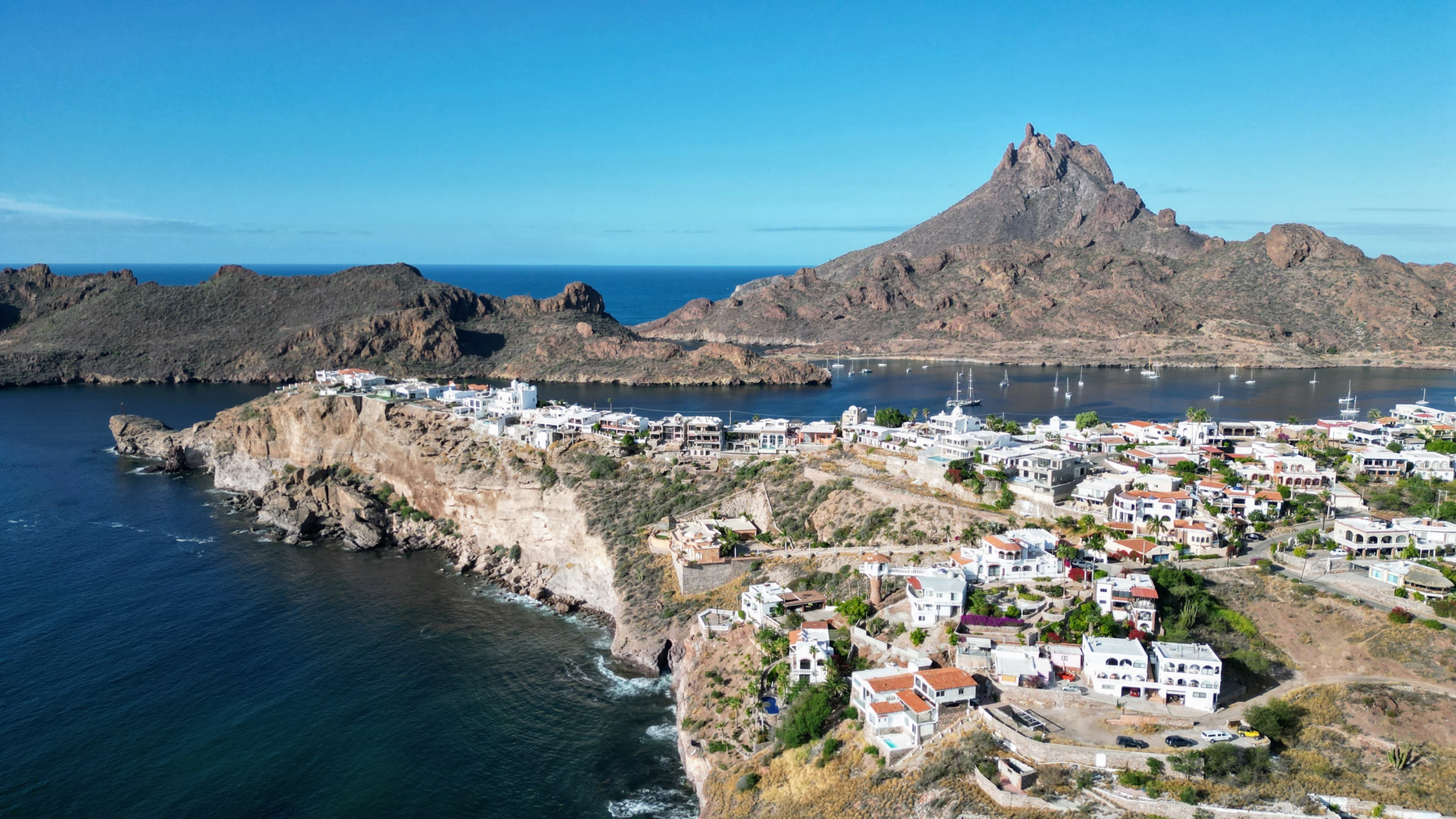 Scenic seaside village of San Carlos